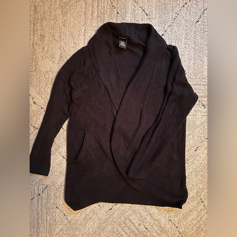 Long Black Cardigan
